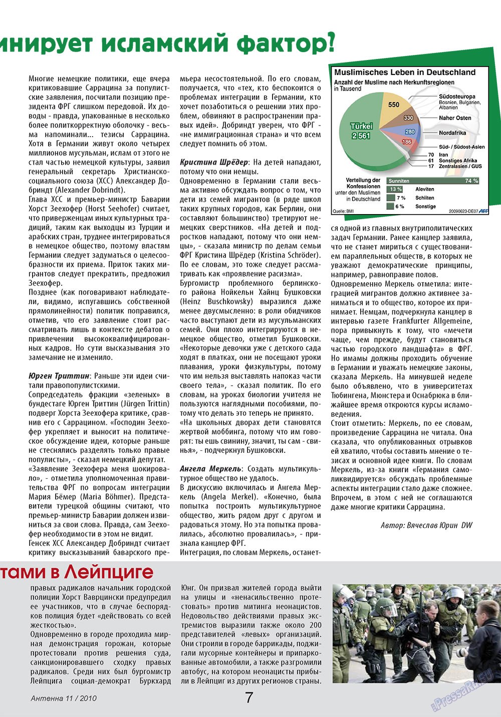 Antenne (Zeitschrift). 2010 Jahr, Ausgabe 11, Seite 7