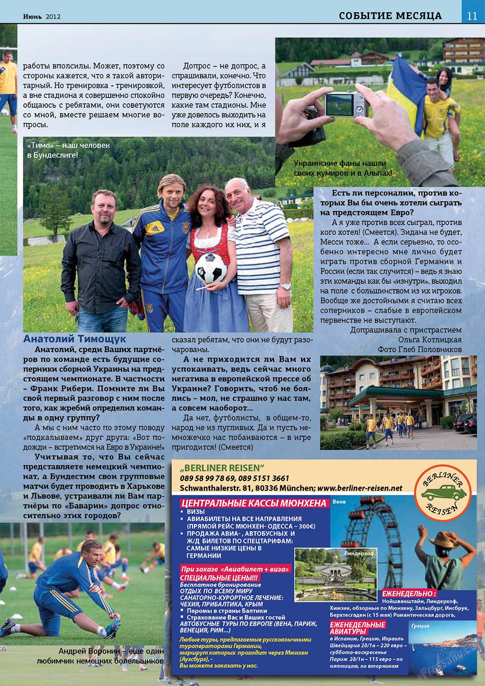 Bei uns in Bayern (Zeitschrift). 2012 Jahr, Ausgabe 5, Seite 11