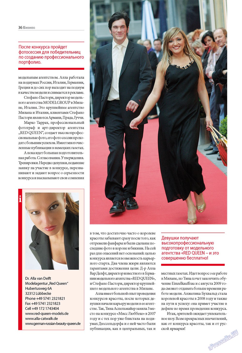 Business (Zeitschrift). 2009 Jahr, Ausgabe 5, Seite 36