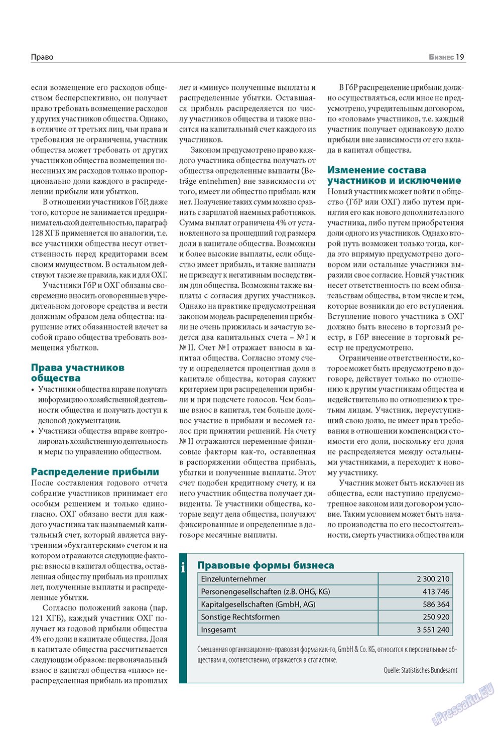 Business (Zeitschrift). 2009 Jahr, Ausgabe 9, Seite 19