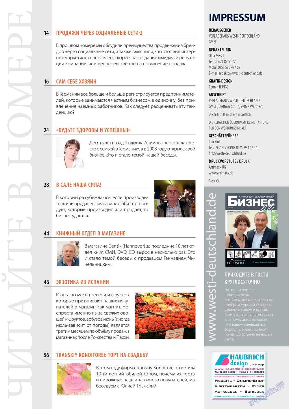 Business (Zeitschrift). 2013 Jahr, Ausgabe 6, Seite 6