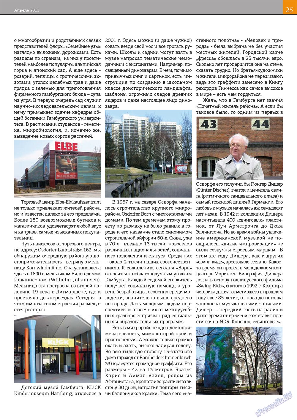 Bei uns in Hamburg (Zeitschrift). 2011 Jahr, Ausgabe 4, Seite 25