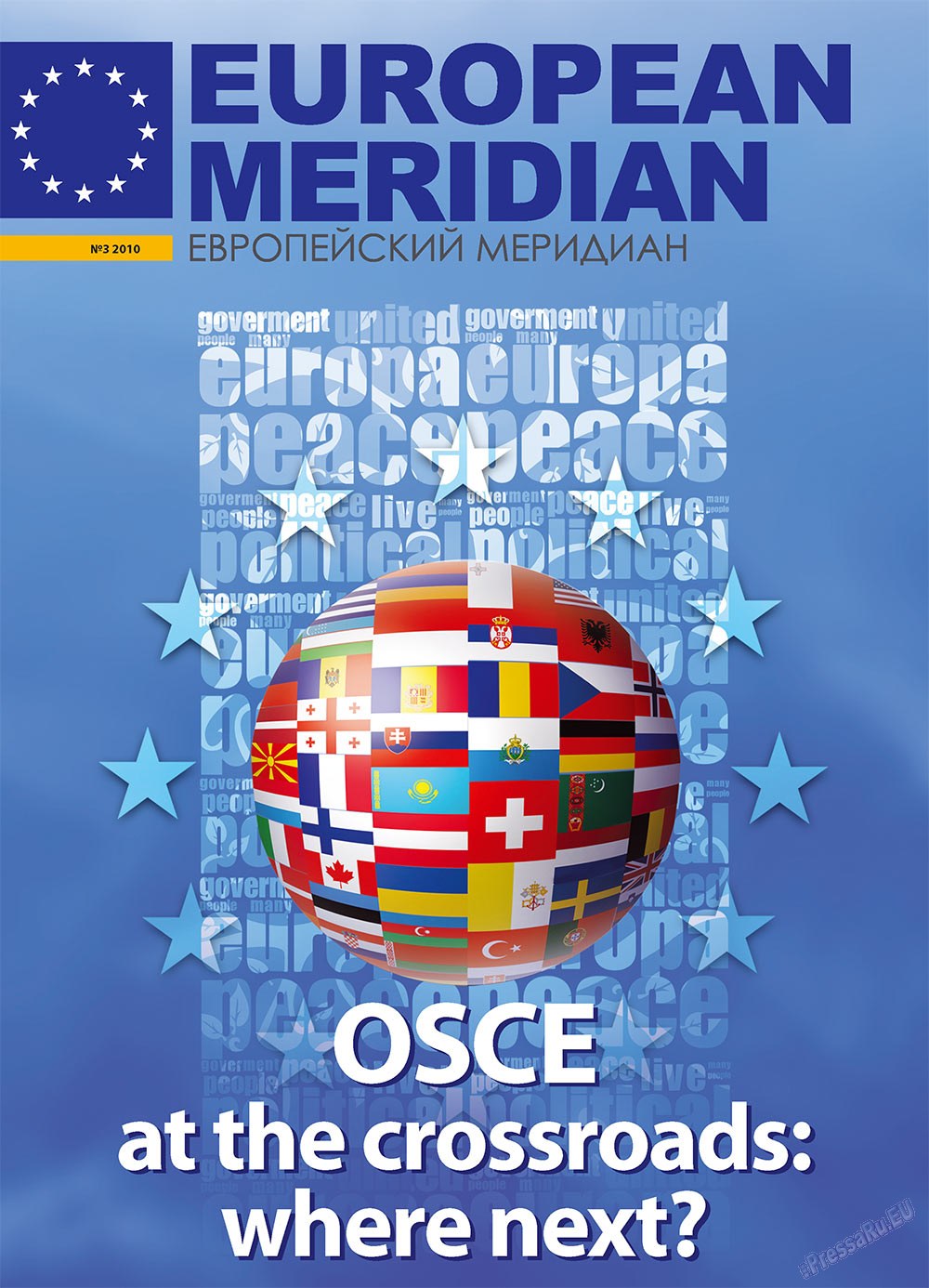 European meridian (Zeitschrift). 2010 Jahr, Ausgabe 3, Seite 1