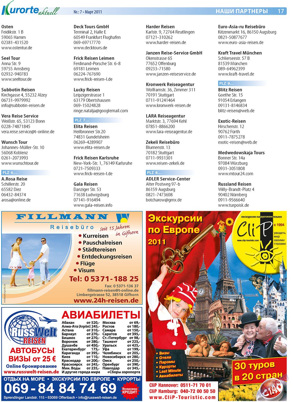 Kurorte aktuell (Zeitung). 2011 Jahr, Ausgabe 3, Seite 16