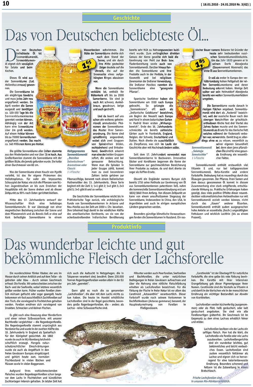 MIX-Markt Zeitung (Zeitung). 2010 Jahr, Ausgabe 3, Seite 10