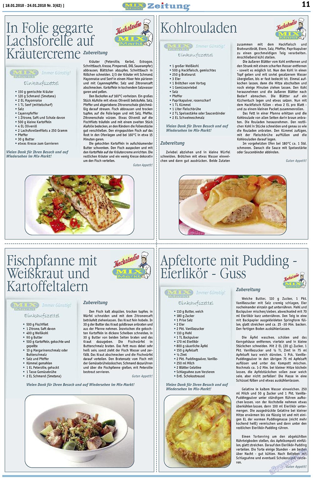 MIX-Markt Zeitung (Zeitung). 2010 Jahr, Ausgabe 3, Seite 11