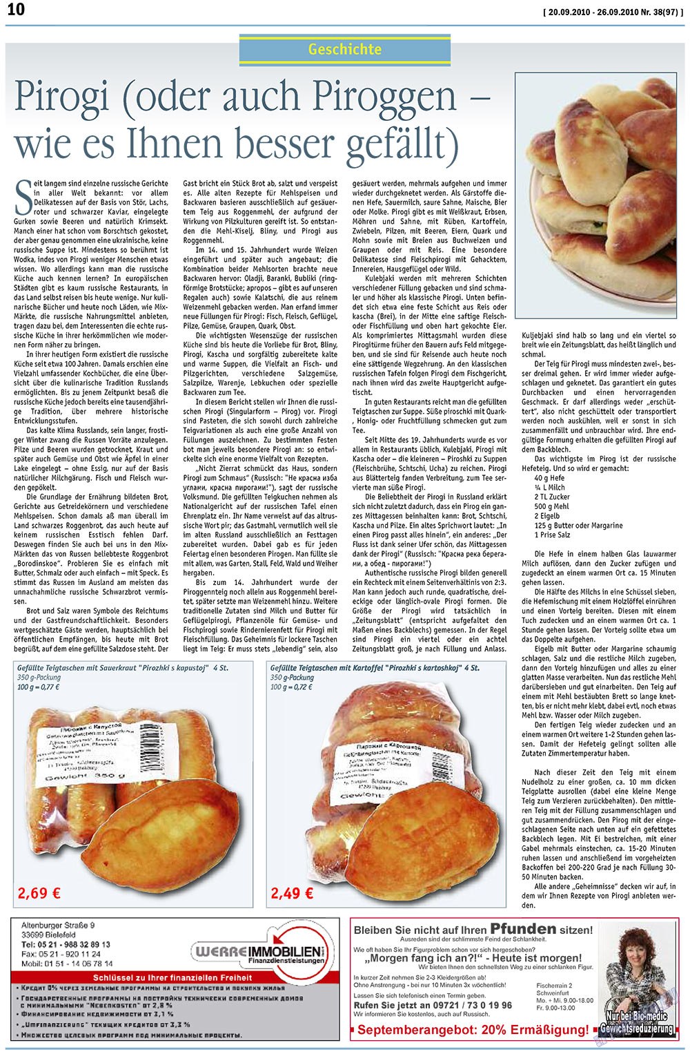 MIX-Markt Zeitung (Zeitung). 2010 Jahr, Ausgabe 38, Seite 10