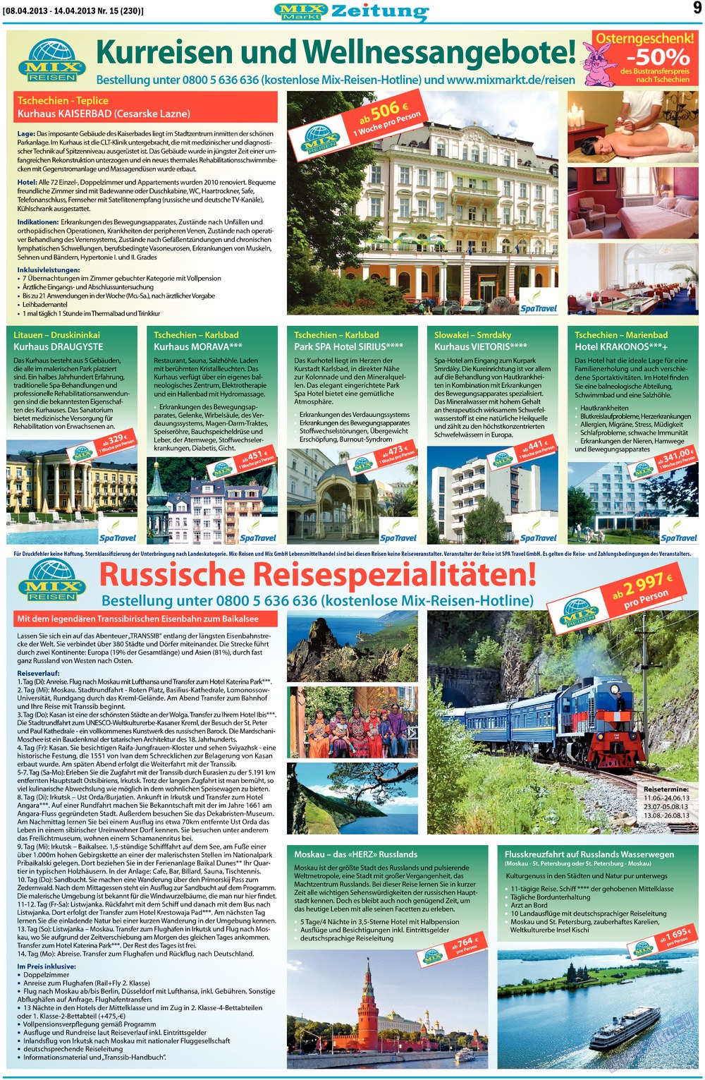 MIX-Markt Zeitung (Zeitung). 2013 Jahr, Ausgabe 15, Seite 9