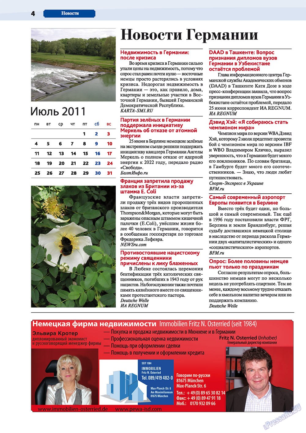 München-city (Zeitschrift). 2011 Jahr, Ausgabe 2, Seite 4