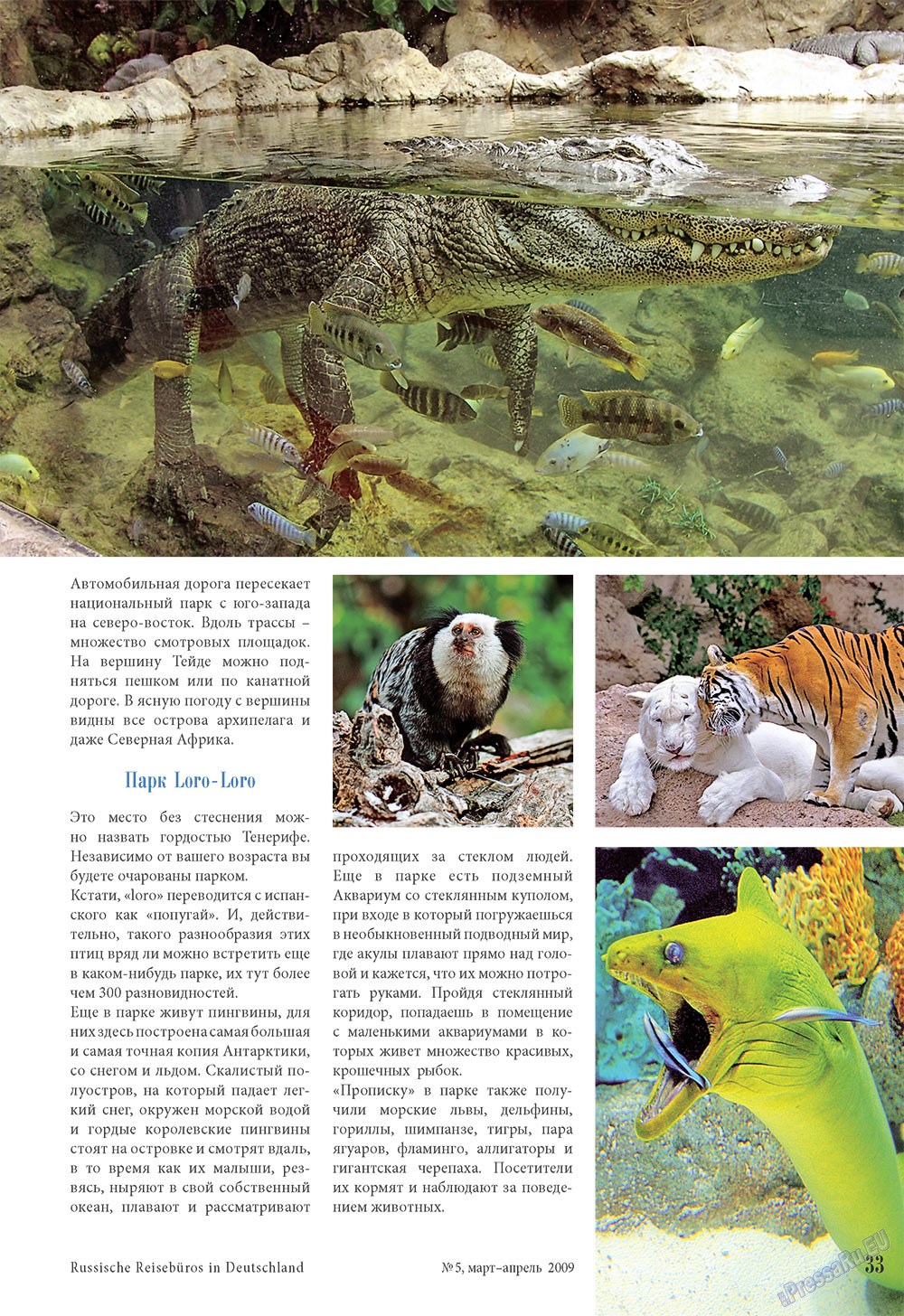 Unser Reiseburo (Zeitschrift). 2009 Jahr, Ausgabe 2, Seite 33