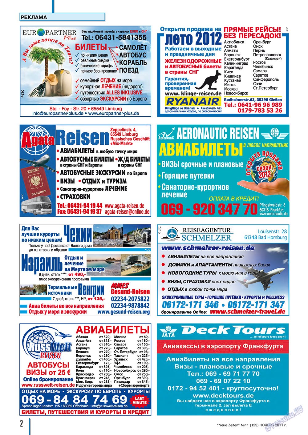 Neue Zeiten (Zeitschrift). 2011 Jahr, Ausgabe 11, Seite 2
