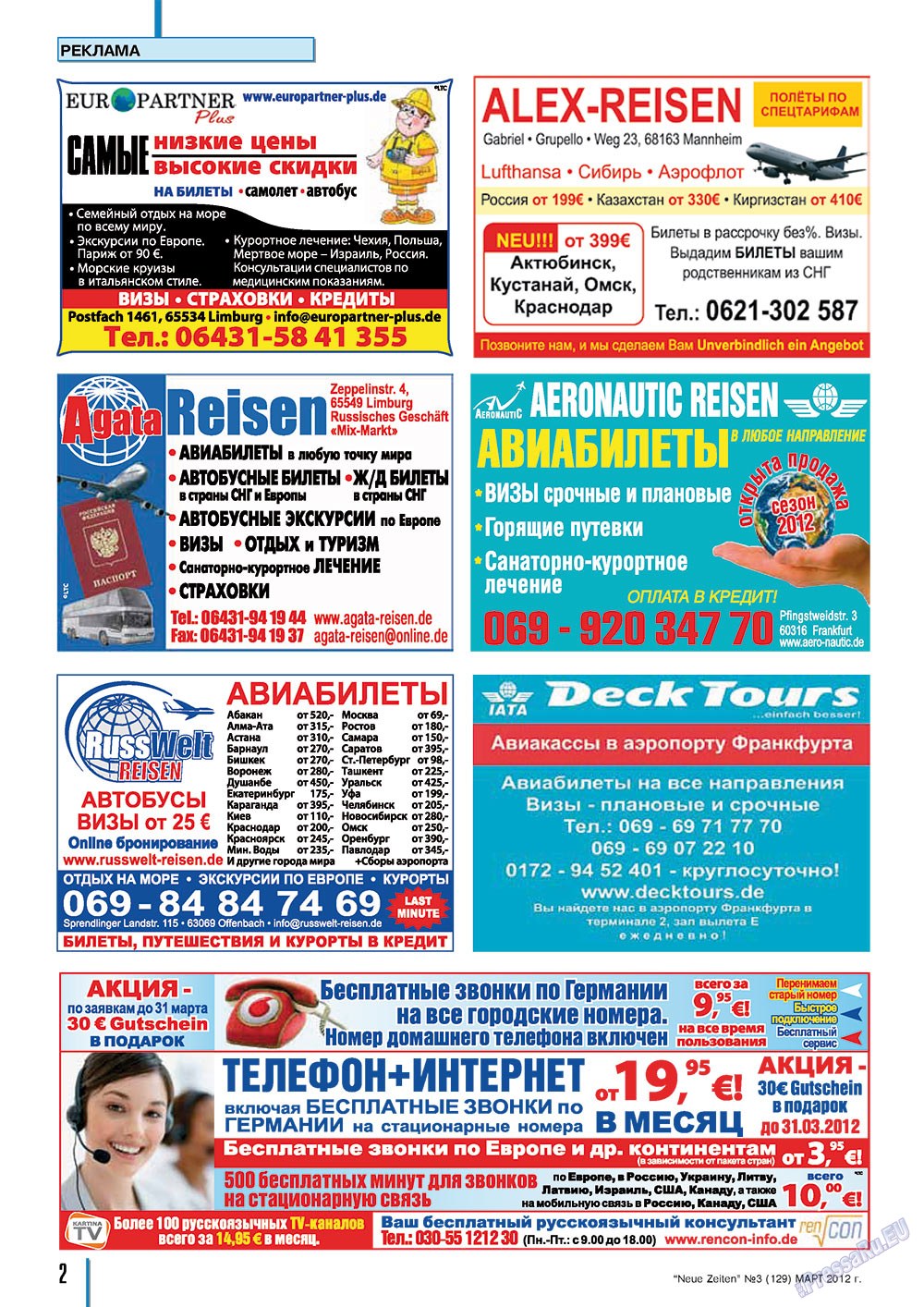Neue Zeiten (Zeitschrift). 2012 Jahr, Ausgabe 3, Seite 2
