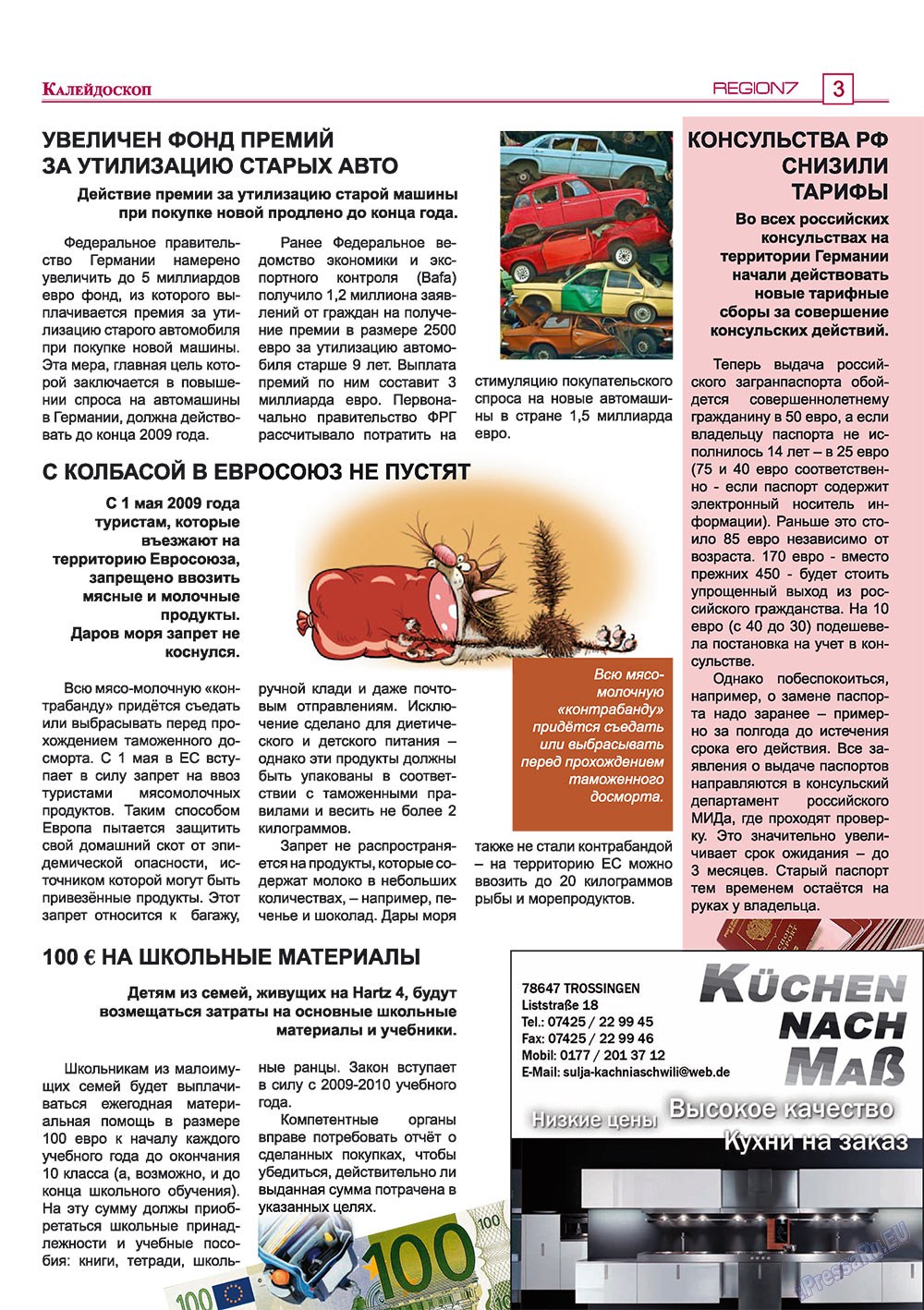 Region (Zeitschrift). 2009 Jahr, Ausgabe 2, Seite 3
