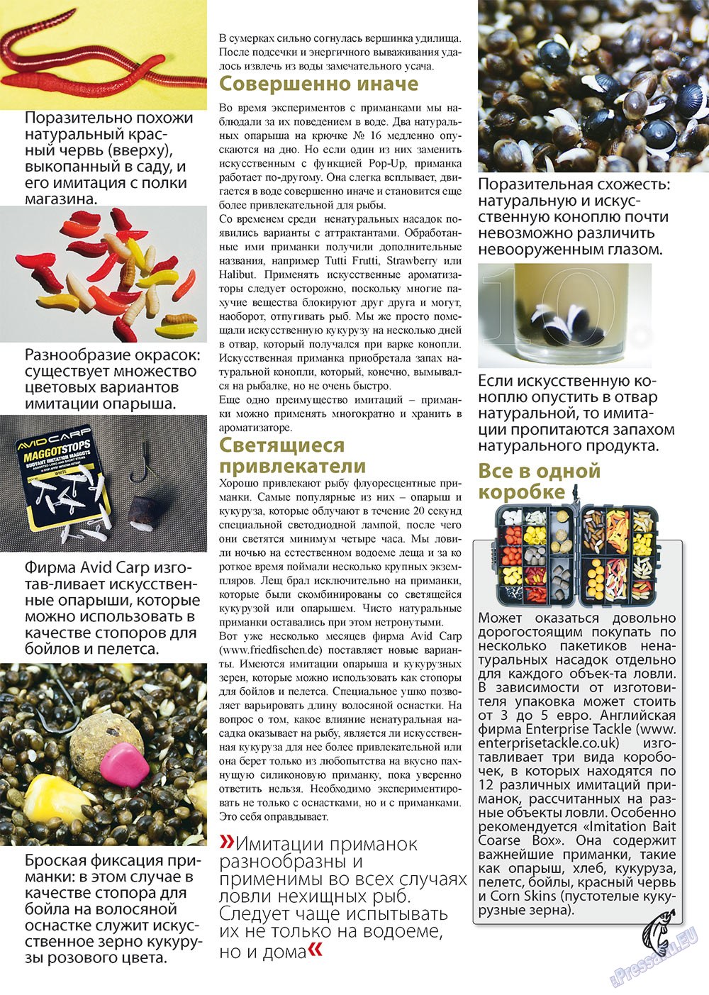 Angeln Plus (Zeitschrift). 2012 Jahr, Ausgabe 11, Seite 10