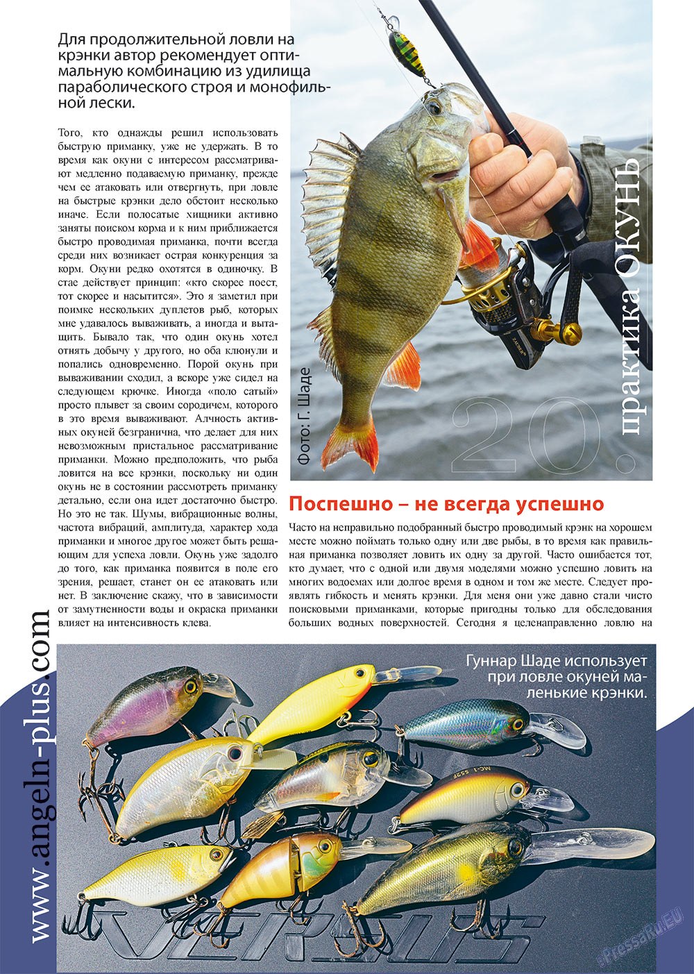 Angeln Plus (Zeitschrift). 2012 Jahr, Ausgabe 8, Seite 20
