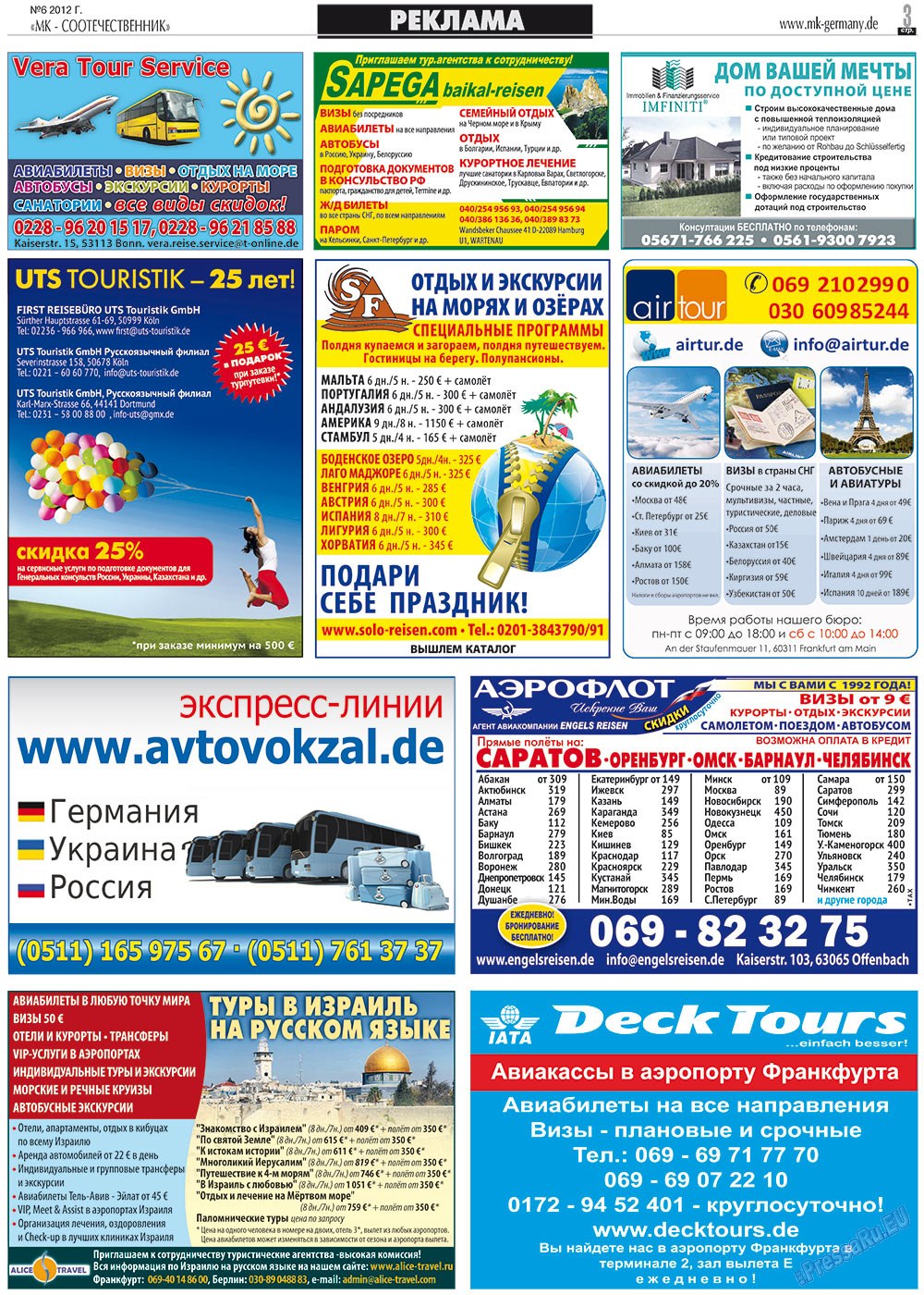 MK-Germany Landsleute (Zeitung). 2012 Jahr, Ausgabe 6, Seite 3