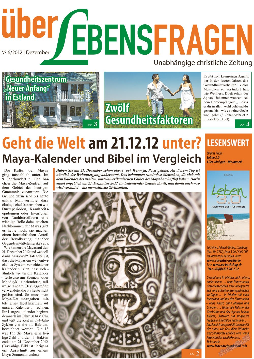 Ewiger Schatz (Zeitung). 2012 Jahr, Ausgabe 6, Seite 24