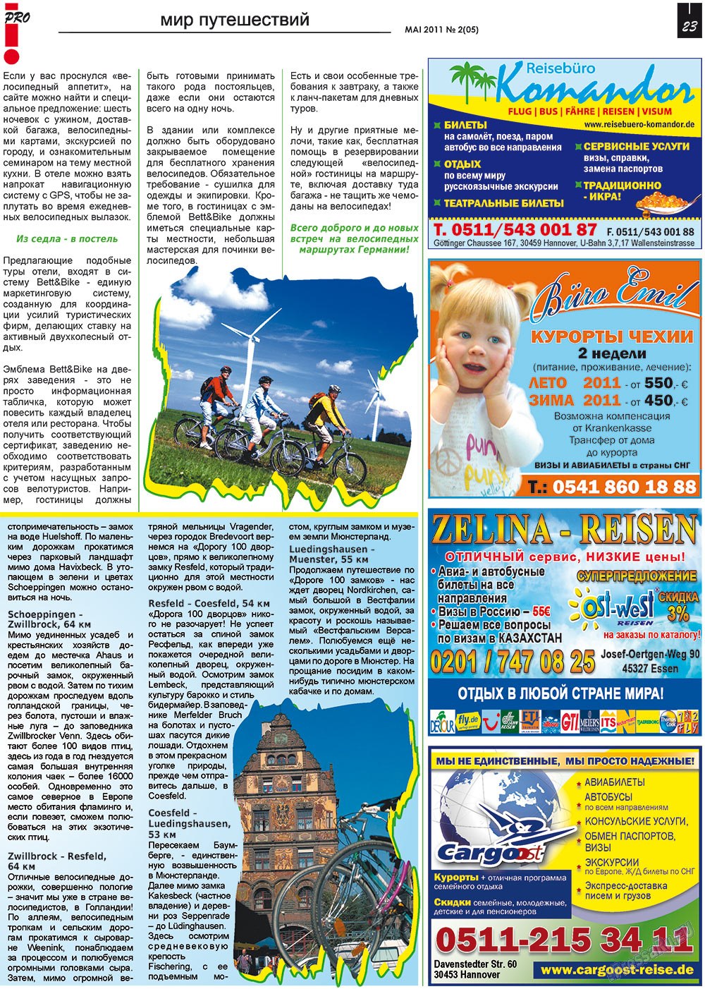 Vsje pro vsje (Zeitung). 2011 Jahr, Ausgabe 2, Seite 23