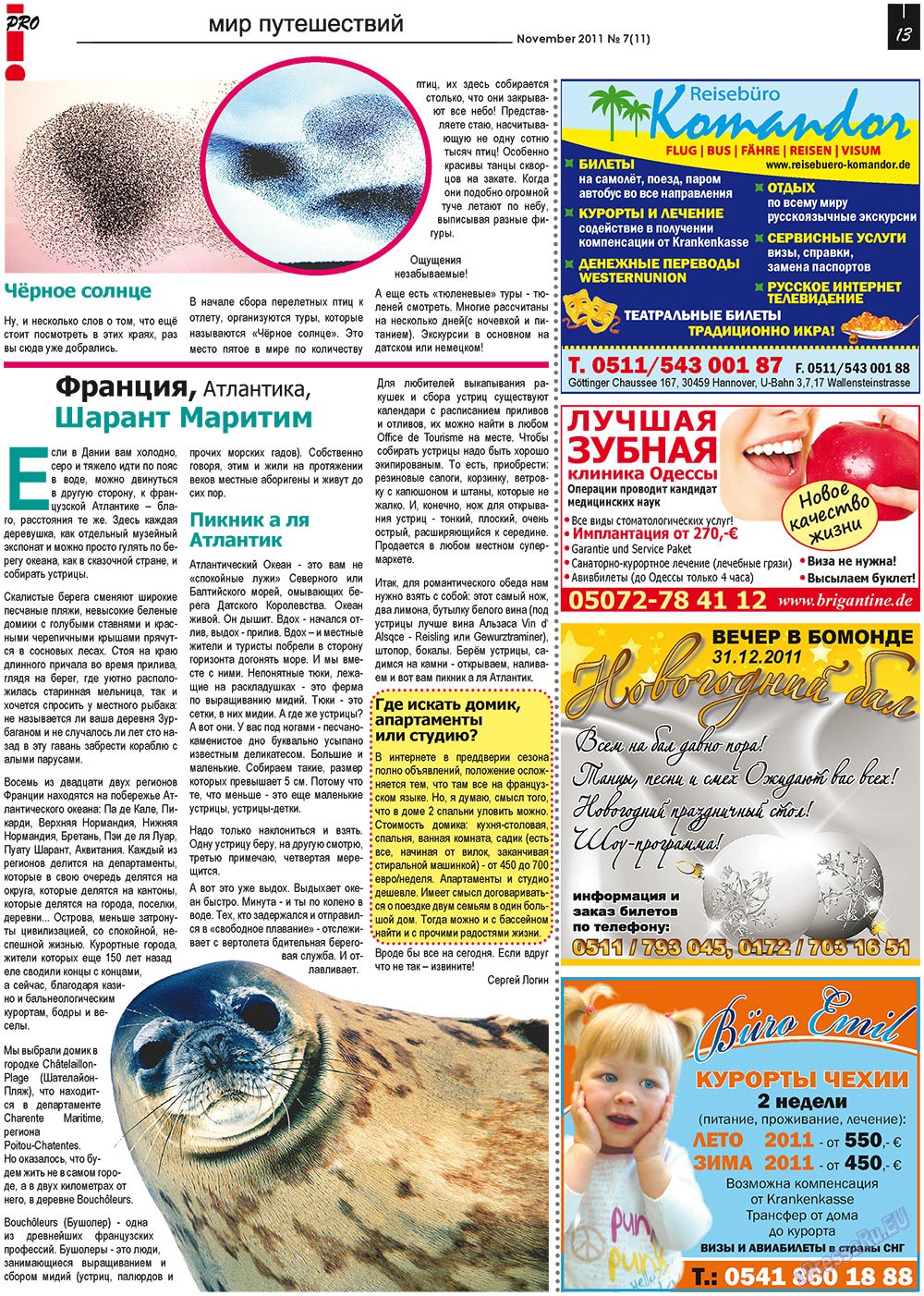 Vsje pro vsje (Zeitung). 2011 Jahr, Ausgabe 7, Seite 13
