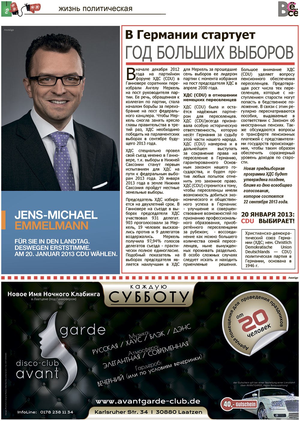 Vsje pro vsje (Zeitung). 2013 Jahr, Ausgabe 20, Seite 2