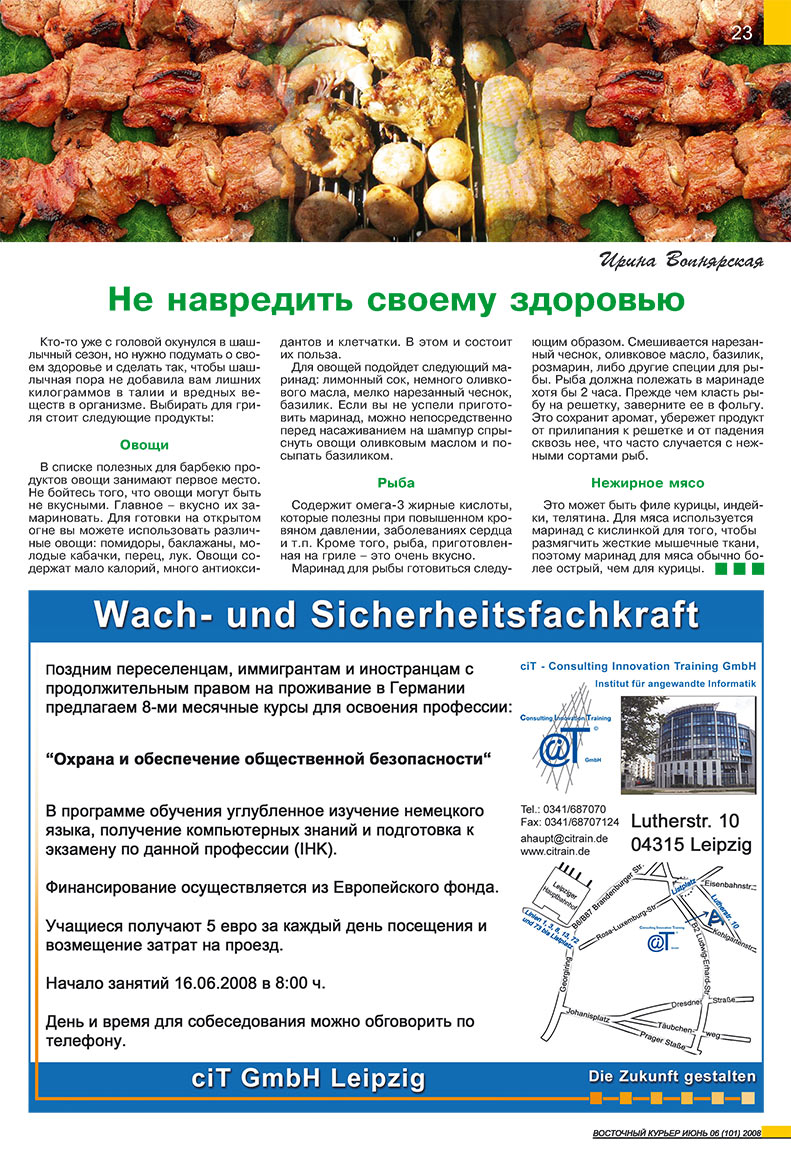 Ost-Kurier (Zeitschrift). 2008 Jahr, Ausgabe 6, Seite 23
