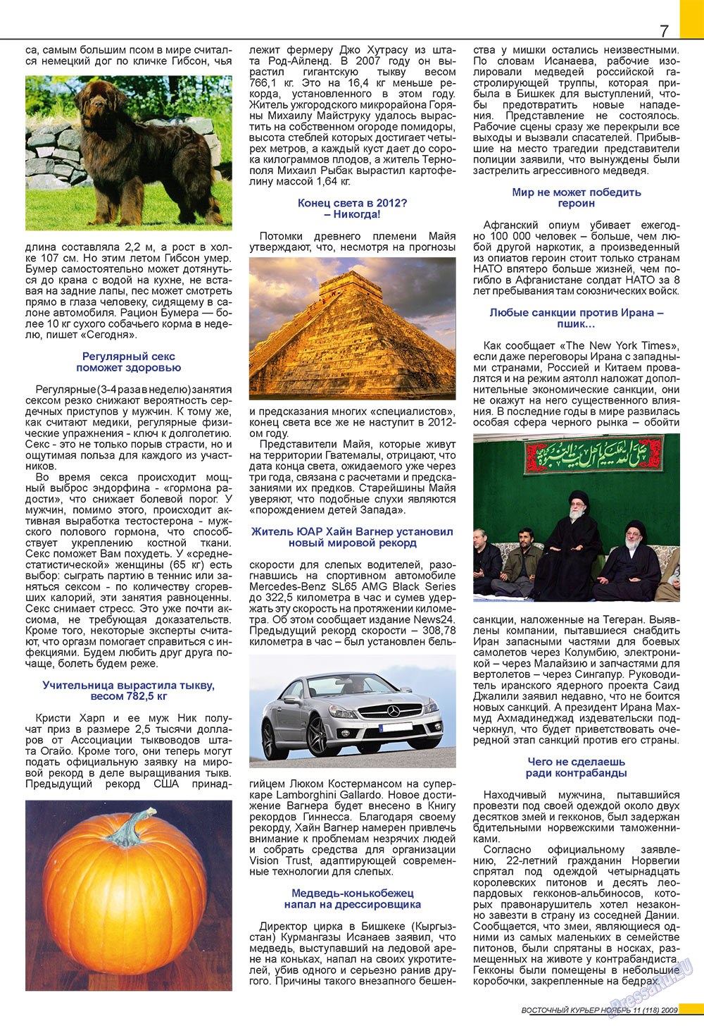 Ost-Kurier (Zeitschrift). 2009 Jahr, Ausgabe 11, Seite 7