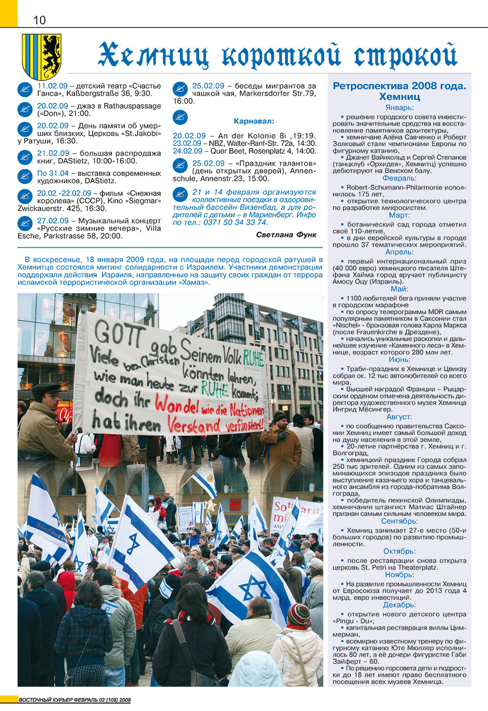 Ost-Kurier (Zeitschrift). 2009 Jahr, Ausgabe 2, Seite 10