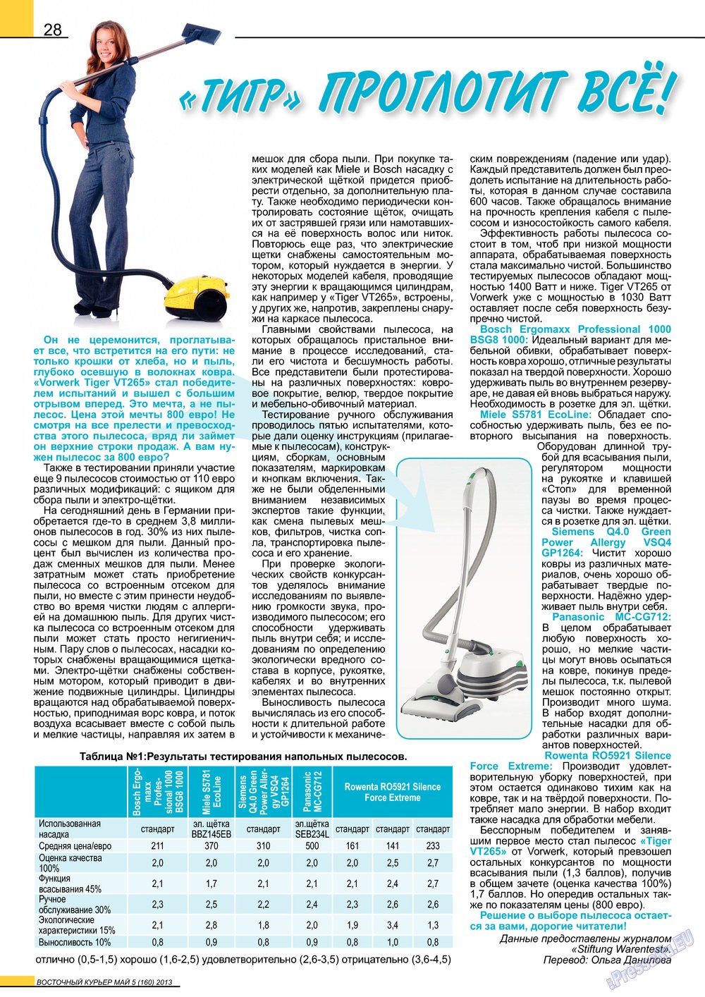 Ost-Kurier (Zeitschrift). 2013 Jahr, Ausgabe 5, Seite 28
