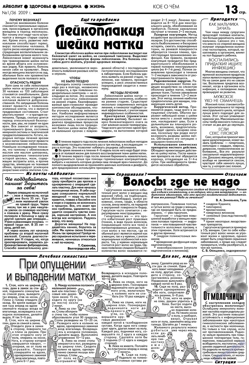 АйБолит, газета. 2009 №1 стр.13