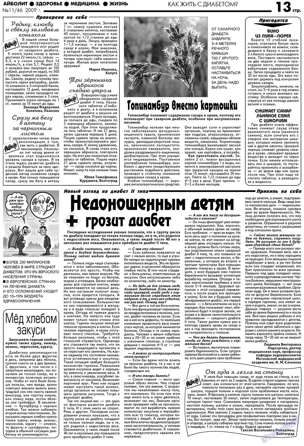 АйБолит, газета. 2009 №11 стр.13