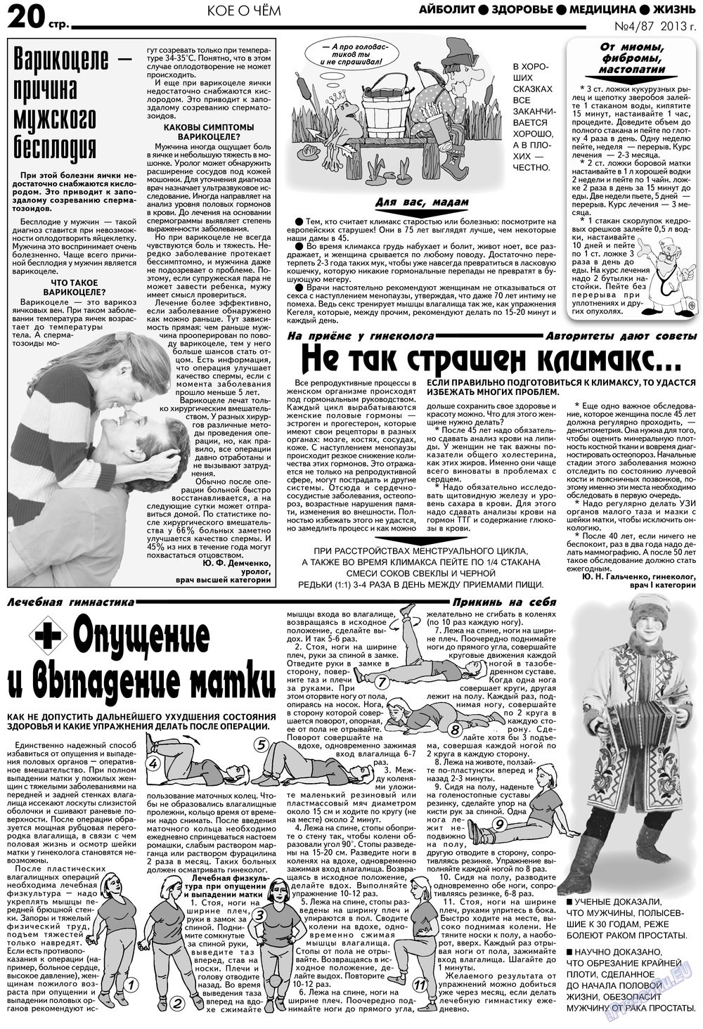 АйБолит, газета. 2013 №4 стр.20