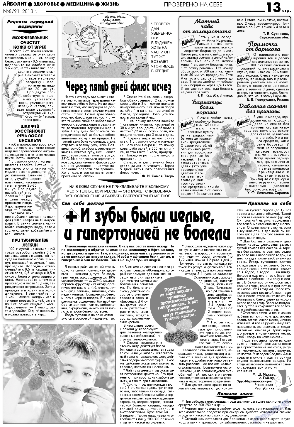АйБолит, газета. 2013 №8 стр.13