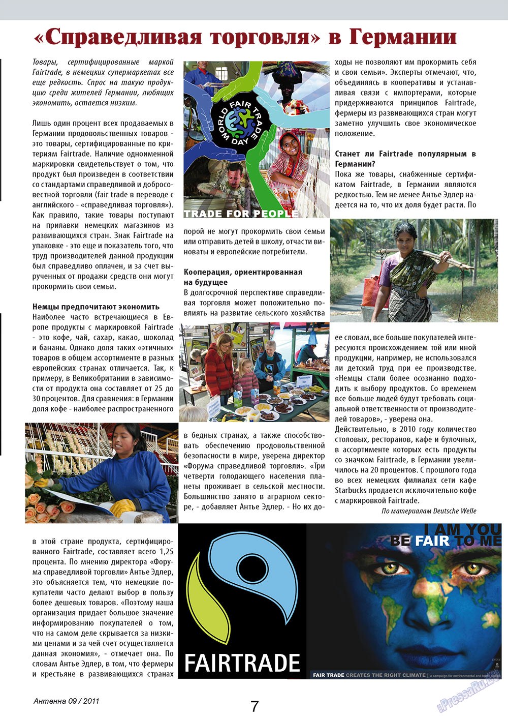 Antenne (Zeitschrift). 2011 Jahr, Ausgabe 9, Seite 7
