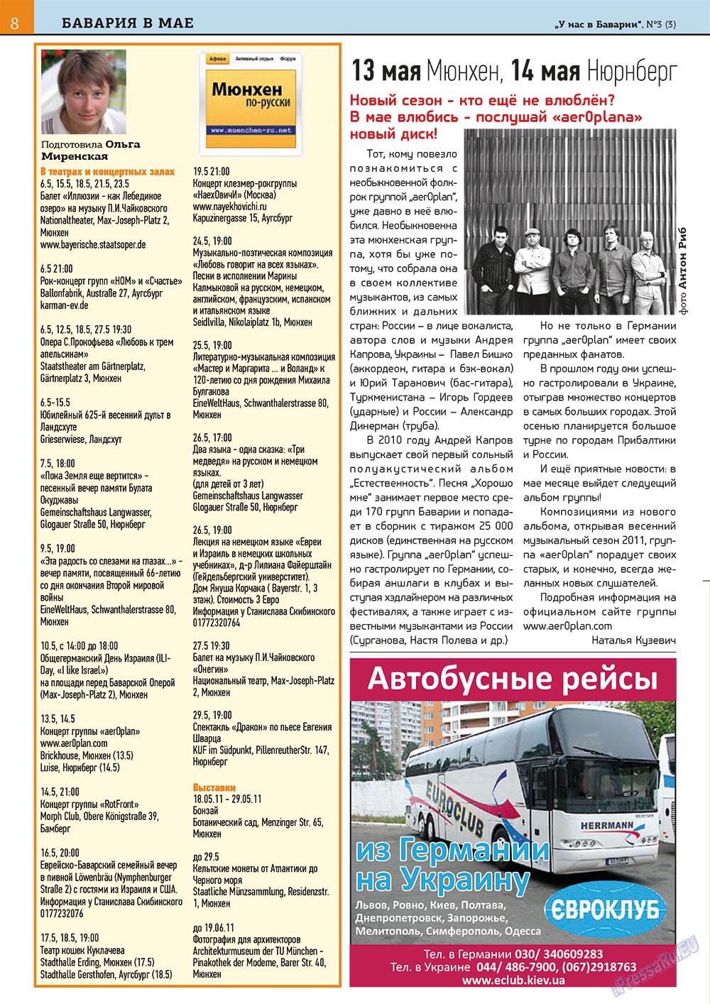 Bei uns in Bayern (Zeitschrift). 2011 Jahr, Ausgabe 3, Seite 8
