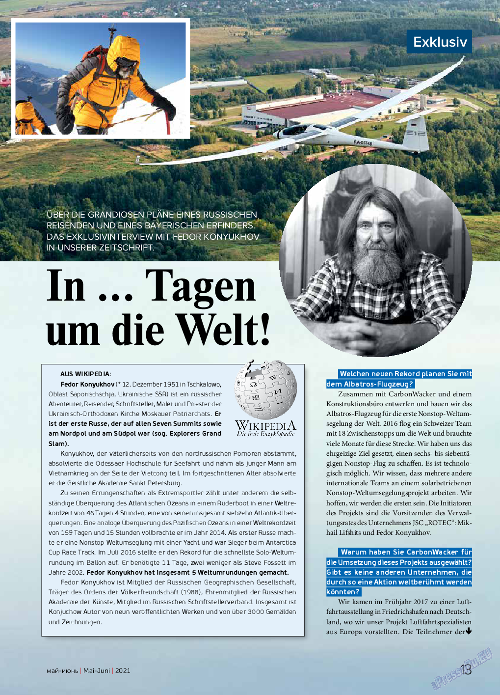 У нас в Баварии (журнал). 2021 год, номер 91, стр. 15
