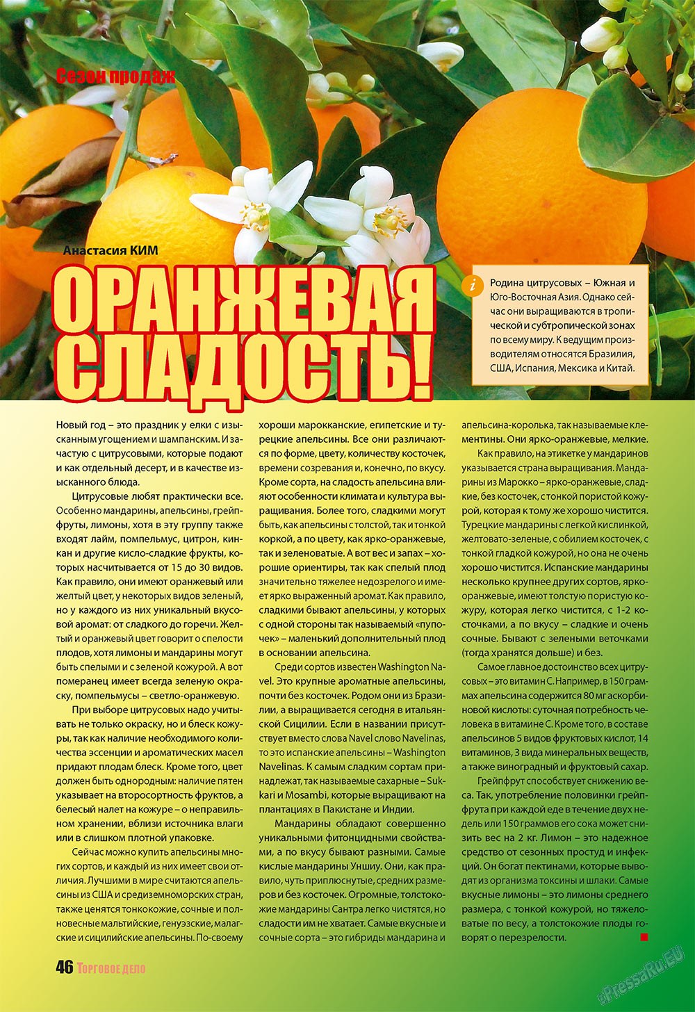 Бизнес, журнал. 2009 №12 стр.46