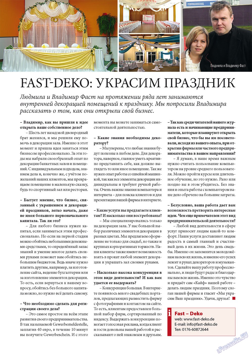 Business (Zeitschrift). 2011 Jahr, Ausgabe 11, Seite 24