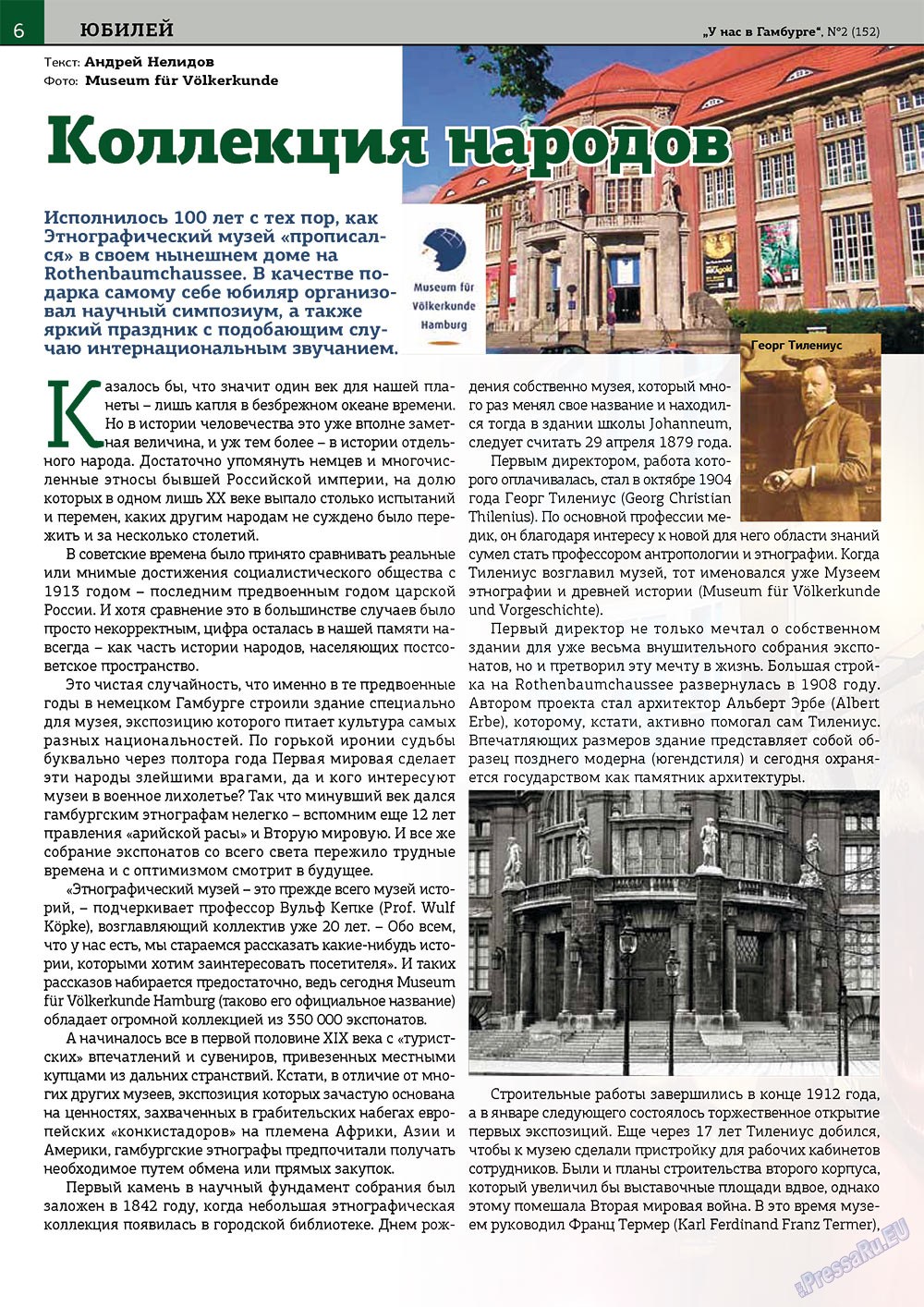 Bei uns in Hamburg (Zeitschrift). 2013 Jahr, Ausgabe 2, Seite 6