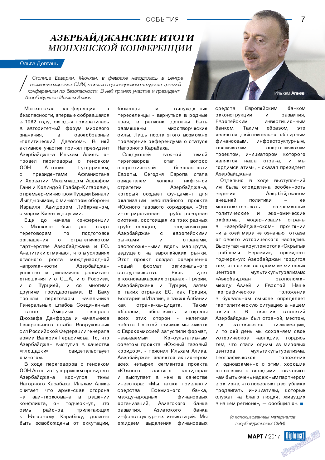 Diplomat, газета. 2017 №90 стр.7