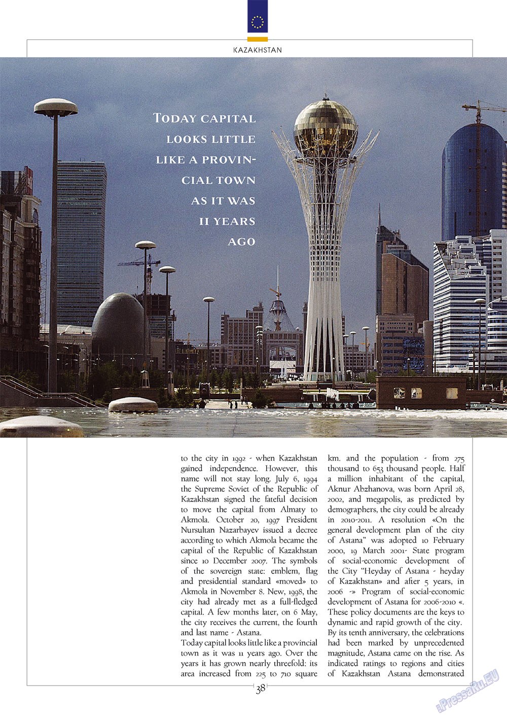 European meridian (Zeitschrift). 2010 Jahr, Ausgabe 1, Seite 40