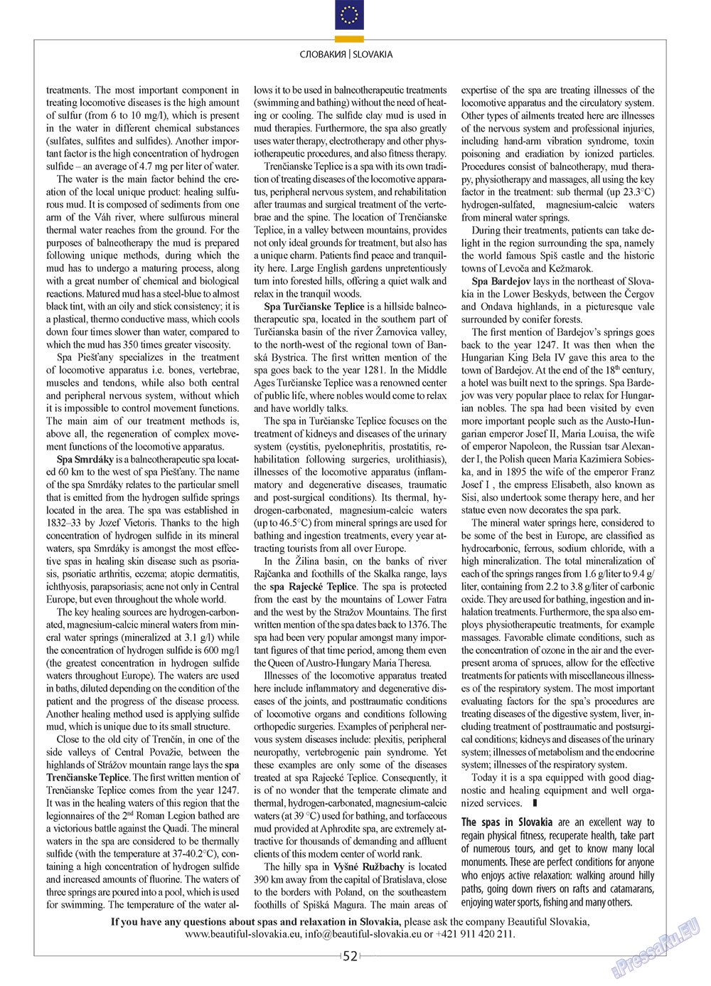European meridian (Zeitschrift). 2010 Jahr, Ausgabe 3, Seite 54