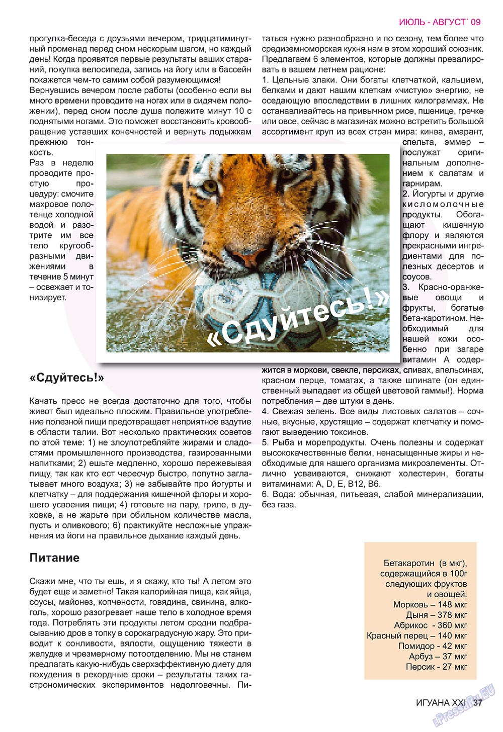 Iguana (Zeitschrift). 2009 Jahr, Ausgabe 1, Seite 37