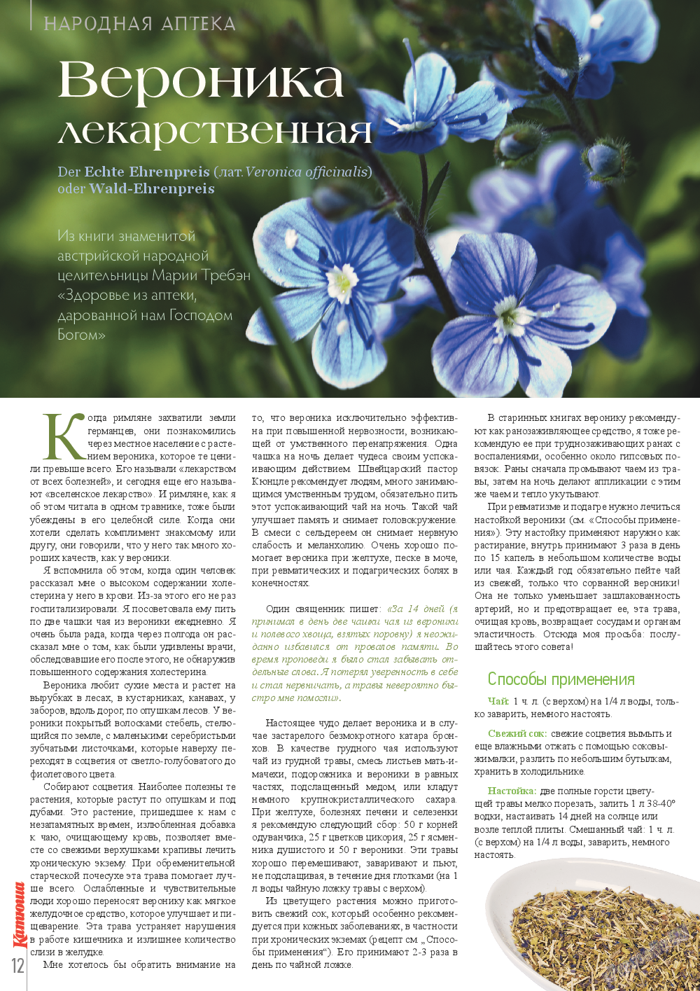 Катюша, журнал. 2014 №41 стр.12
