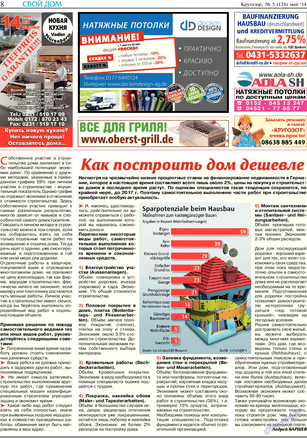 Кругозор, газета. 2014 №5 стр.8