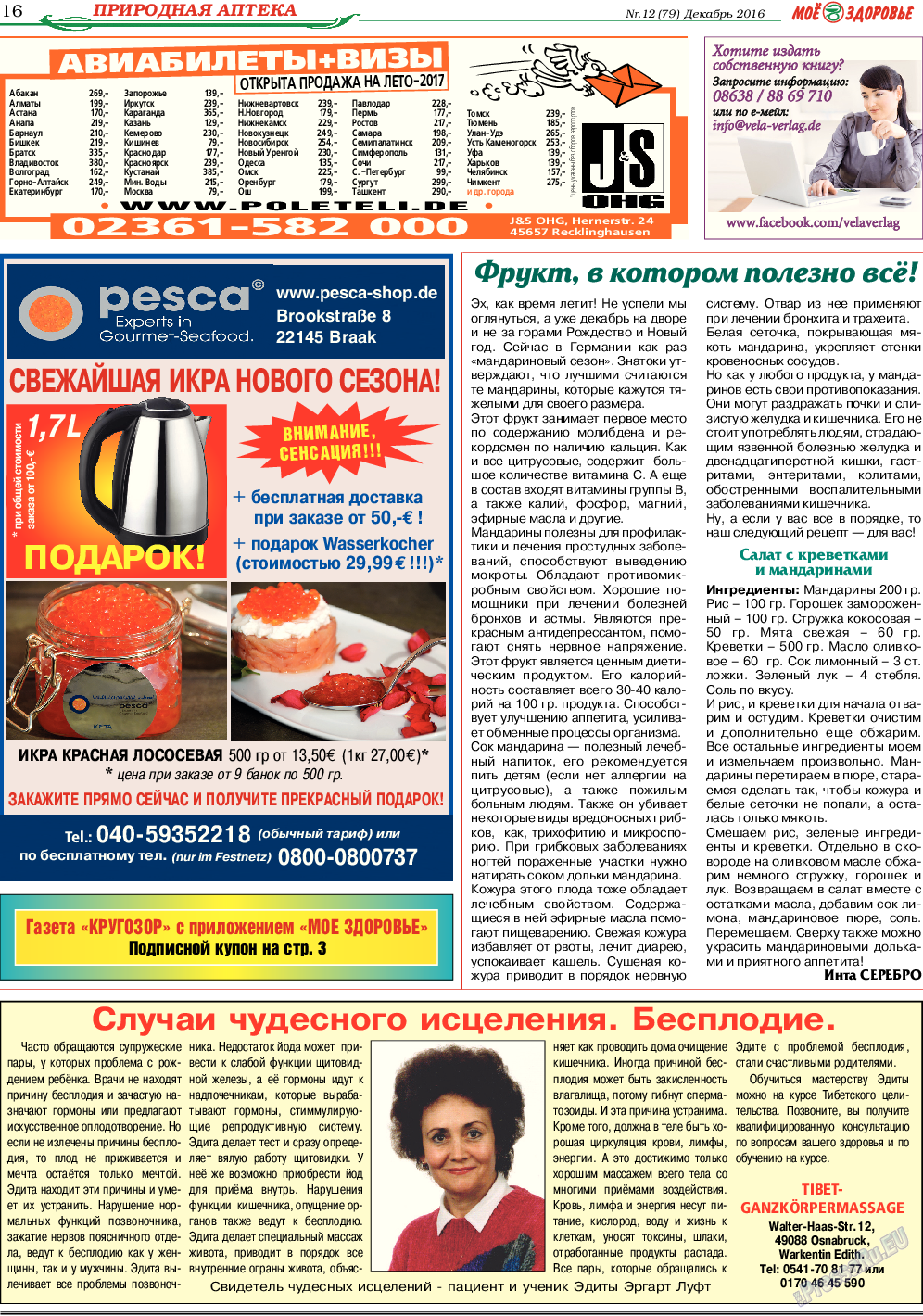Кругозор, газета. 2016 №12 стр.16