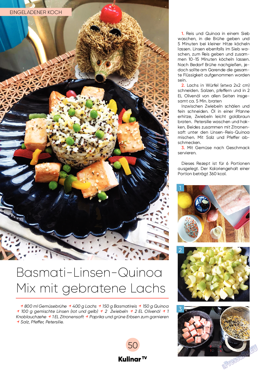Kulinar TV (журнал). 2020 год, номер 7, стр. 50
