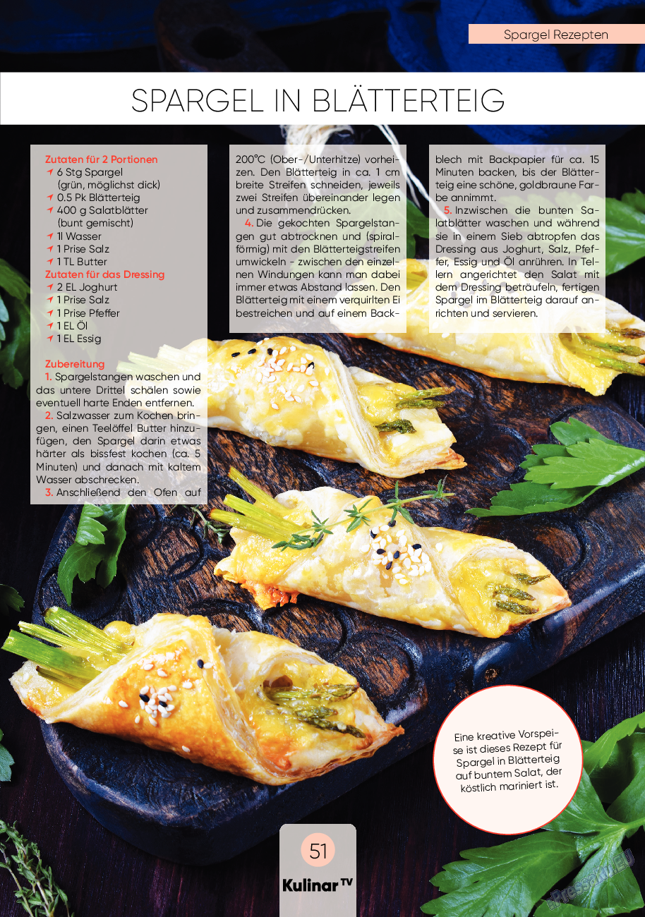 Kulinar TV, журнал. 2021 №6 стр.51