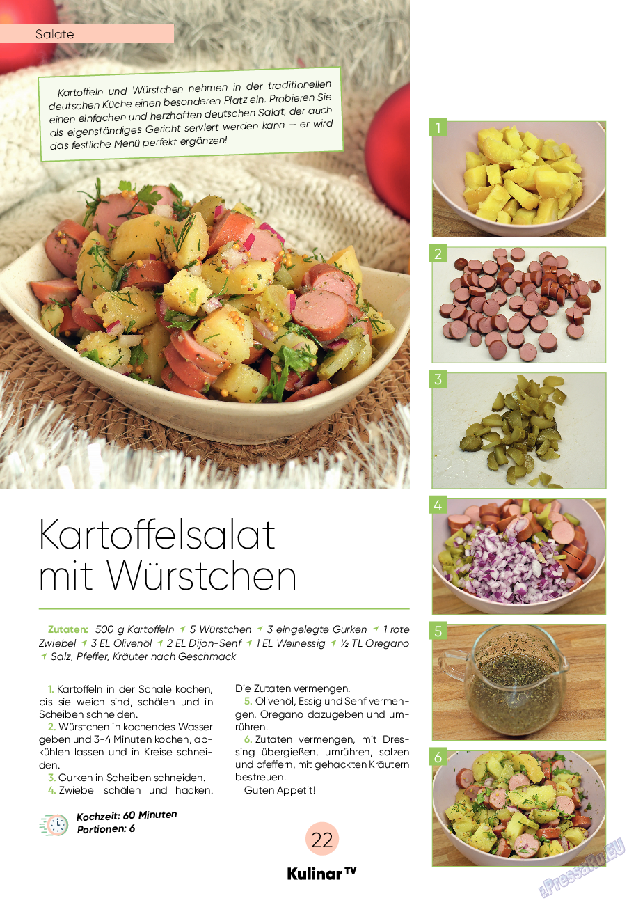 Kulinar TV, журнал. 2022 №12 стр.22