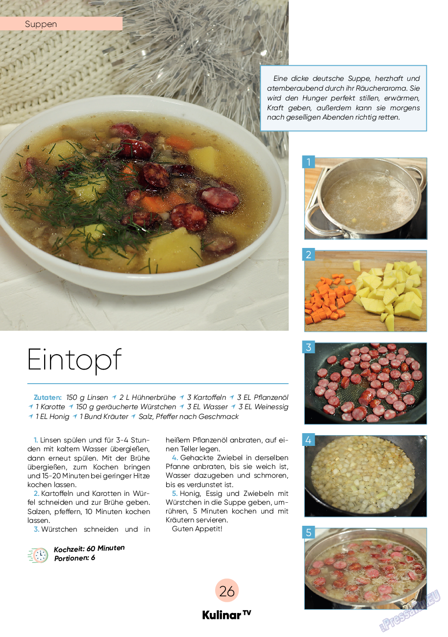 Kulinar TV, журнал. 2022 №12 стр.26