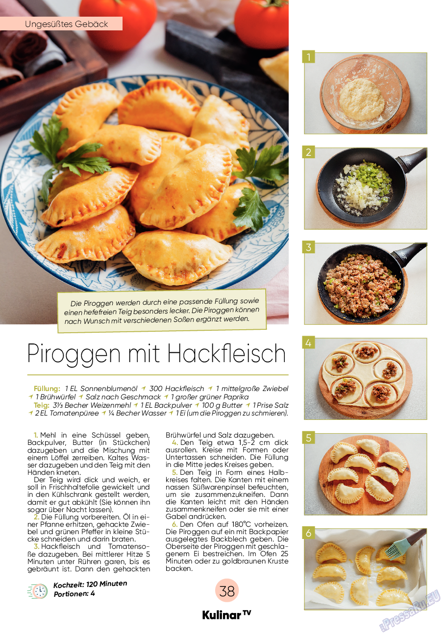 Kulinar TV, журнал. 2022 №12 стр.38